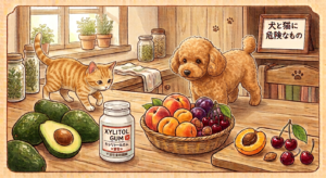 青葉動物医療センター_夜間診療_blog_犬・猫が口にすると危険なもの⚠️ 食べ物篇part2